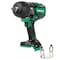 Metabo Hpt 36V MV Cordless Brushless High Torque 1/2in Impact Wrench Bare WR36DGQ4M - alternate 4